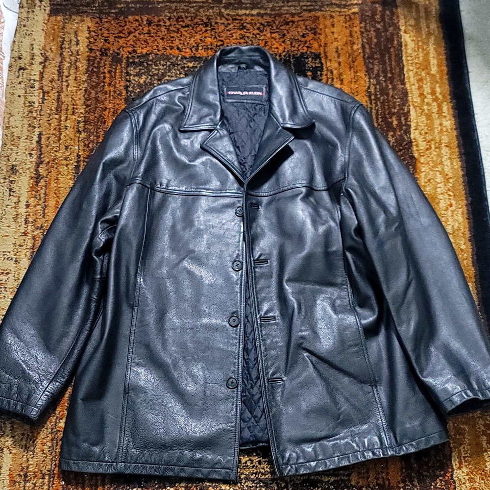 Mens 100%Leather Jacket
